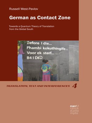 cover image of German as Contact Zone
